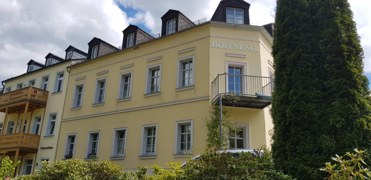 Villa Hoffnung Bad Elster Buitenkant foto