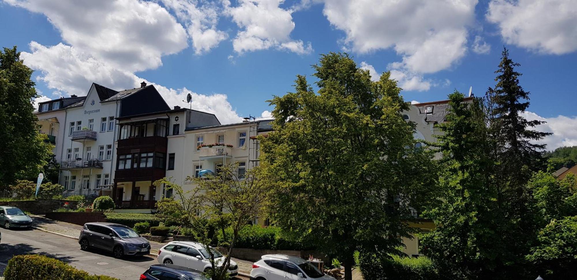 Villa Hoffnung Bad Elster Buitenkant foto